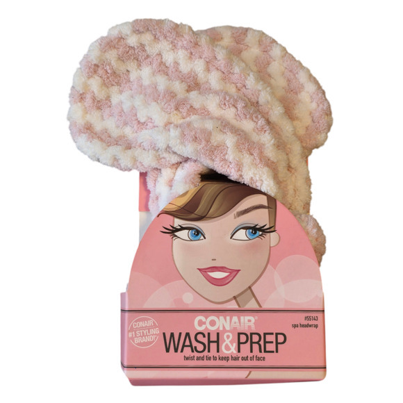 Conair‎ Wash & Prep Twist Spa Headwrap #55143 - Picture 1 of 2